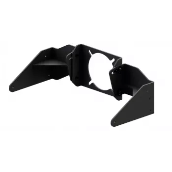 Rennlenkrad-Basis-Montageplatte Res-Tech GT DD SUPPORT SIMUCUBE, schwarz, 2 kg, kompatibel mit GT-Cockpit