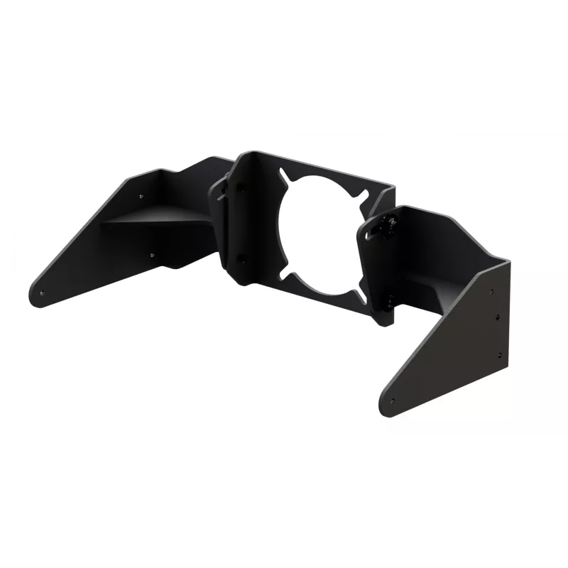 Rennlenkrad-Basis-Montageplatte Res-Tech GT DD SUPPORT SIMUCUBE, schwarz, 2 kg, kompatibel mit GT-Cockpit