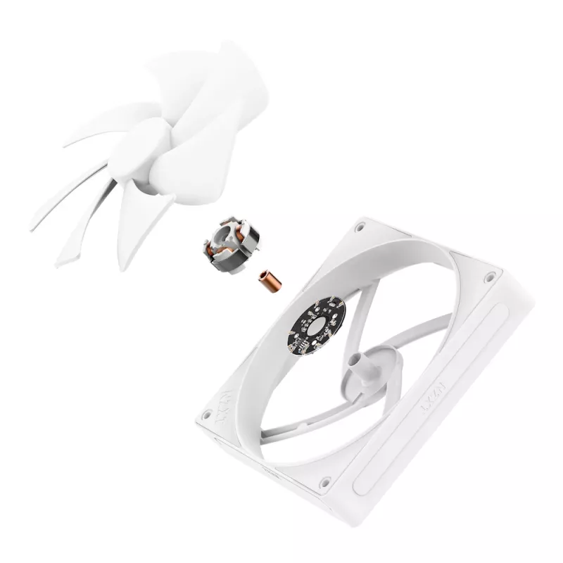 NZXT Cooling Fan F140p 140mm White Static Pressure