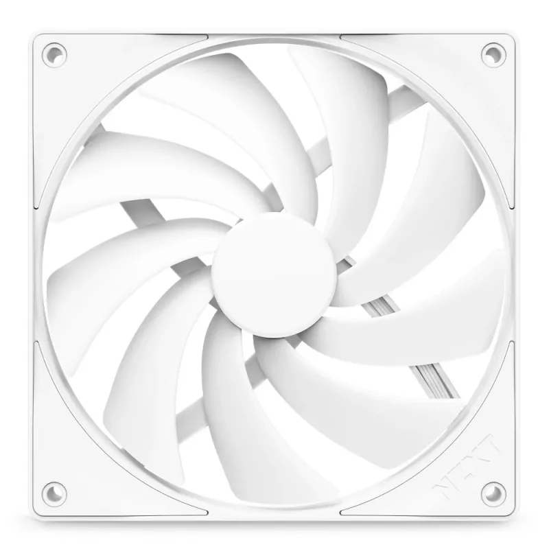 NZXT CPU Cooler F140Q 140mm Quiet Airflow Pwm White