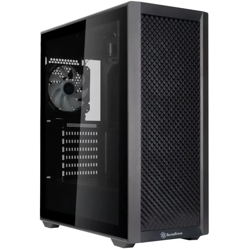 Computer-Gehäuse SilverStone FARA 515FXR Tower-Gehäuse schwarz