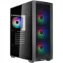 Computer-Gehäuse SilverStone FARA 515FXR Tower-Gehäuse schwarz