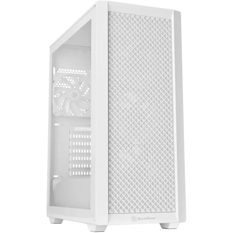 Tower-PC-Gehäuse SILVERSTONE FARA 515FXR (weiß) — Mid-Tower-Gehäuse, ATX/micro-ATX-kompatibel