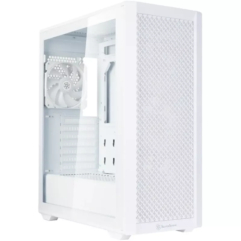 Tower-PC-Gehäuse SILVERSTONE FARA 515FXR (weiß) — Mid-Tower-Gehäuse, ATX/micro-ATX-kompatibel