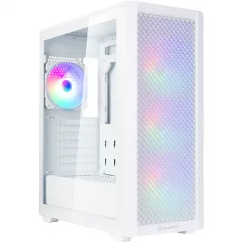 Tower-PC-Gehäuse SILVERSTONE FARA 515FXR (weiß) — Mid-Tower-Gehäuse, ATX/micro-ATX-kompatibel