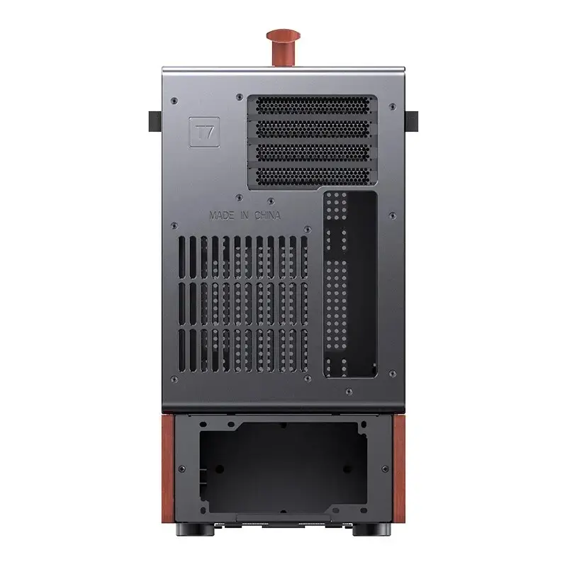 PC-Gehäuse Jonsbo T7 Midi-Tower mATX Tempered Glass schwarz