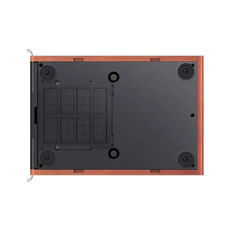 PC-Gehäuse Jonsbo T7 Midi-Tower mATX Tempered Glass schwarz
