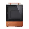 PC-Gehäuse Jonsbo T7 Midi-Tower mATX Tempered Glass schwarz