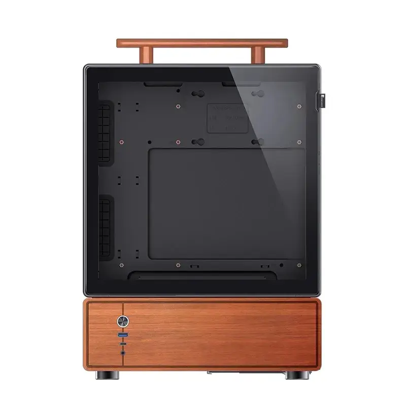 PC-Gehäuse Jonsbo T7 Midi-Tower mATX Tempered Glass schwarz