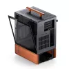 PC-Gehäuse Jonsbo T7 Midi-Tower mATX Tempered Glass schwarz