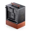 PC-Gehäuse Jonsbo T7 Midi-Tower mATX Tempered Glass schwarz