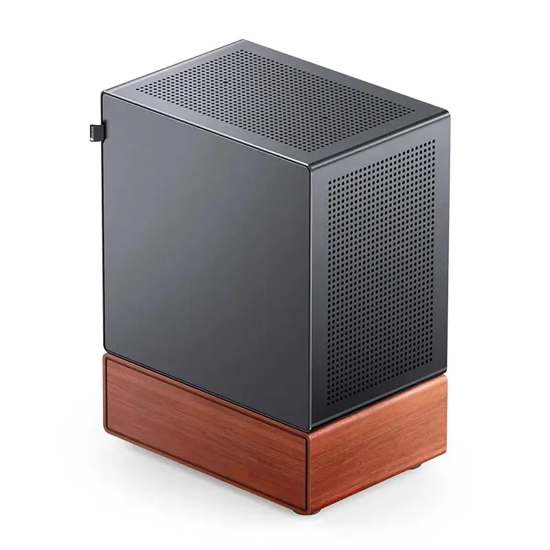 PC-Gehäuse Jonsbo T7 Midi-Tower mATX Tempered Glass schwarz