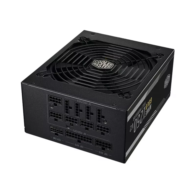 COOLER MASTER Netzteil Mwe 1250 V2 Gold Vollmodular 1250 W ATX Schwarz