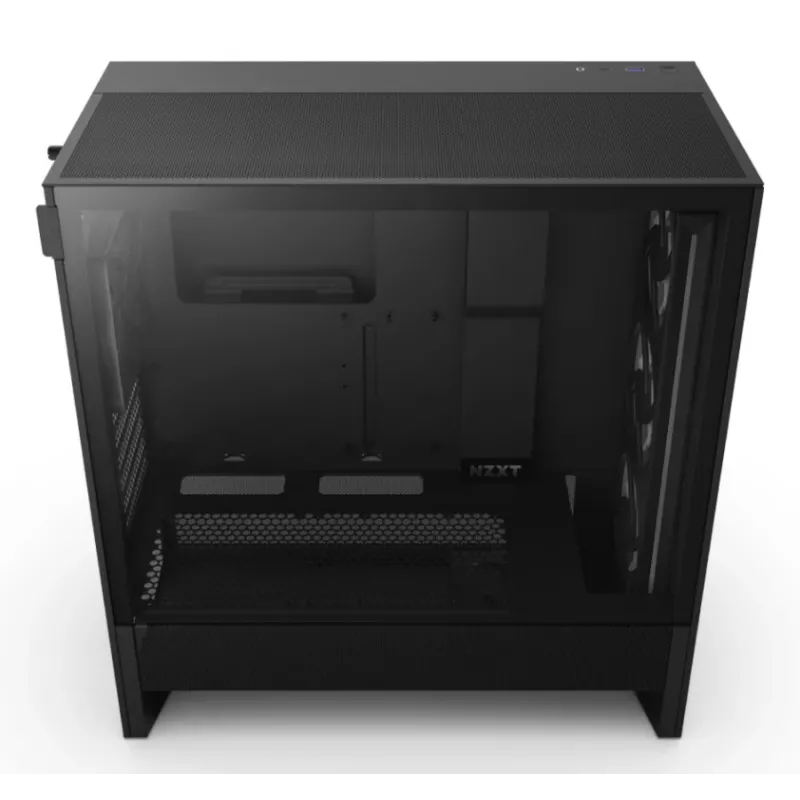 NZXT CPU Chassis H7 Flow 2024 RGB Mid Tower Airflow ATX Schwarz