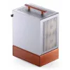 PC-Gehäuse Jonsbo T7 Midi Tower mATX Tempered Glass Silber