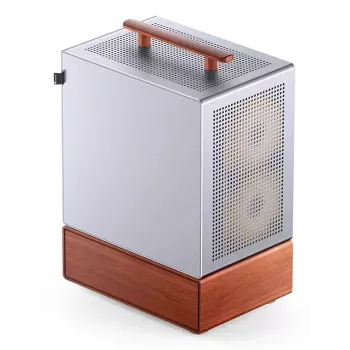 PC-Gehäuse Jonsbo T7 Midi Tower mATX Tempered Glass Silber