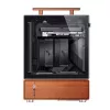 PC-Gehäuse Jonsbo T7 Midi Tower mATX Tempered Glass Silber