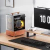 PC-Gehäuse Jonsbo T7 Midi Tower mATX Tempered Glass Silber