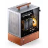 PC-Gehäuse Jonsbo T7 Midi Tower mATX Tempered Glass Silber