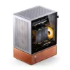 PC-Gehäuse Jonsbo T7 Midi Tower mATX Tempered Glass Silber