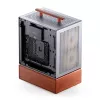 PC-Gehäuse Jonsbo T7 Midi Tower mATX Tempered Glass Silber