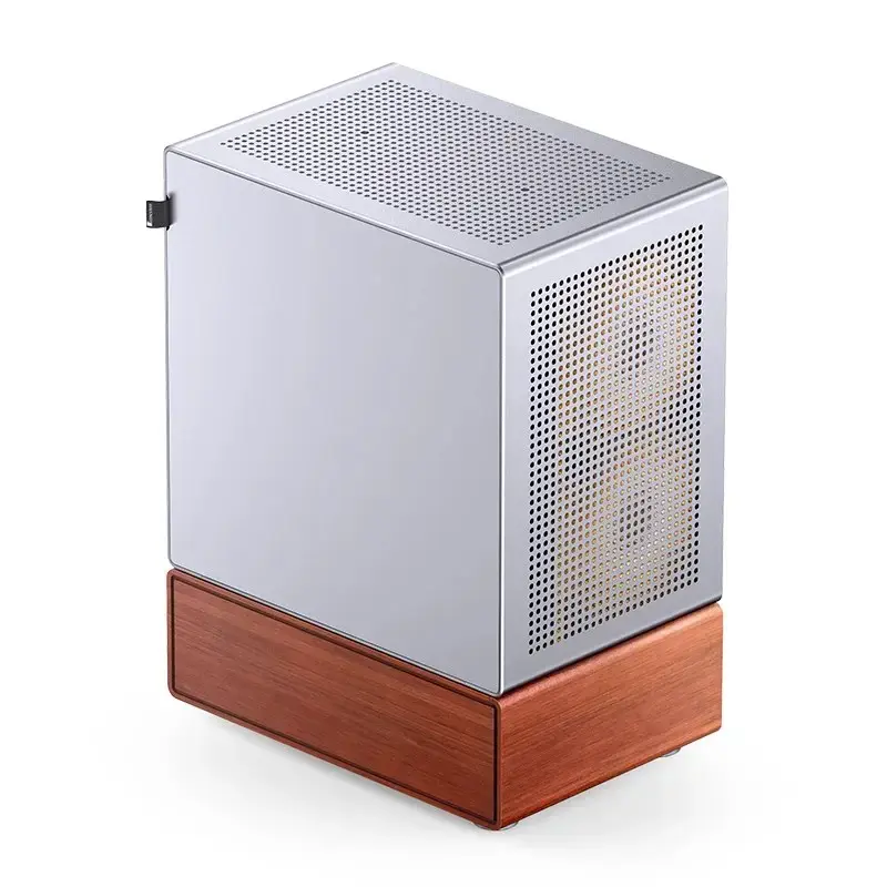 PC-Gehäuse Jonsbo T7 Midi Tower mATX Tempered Glass Silber