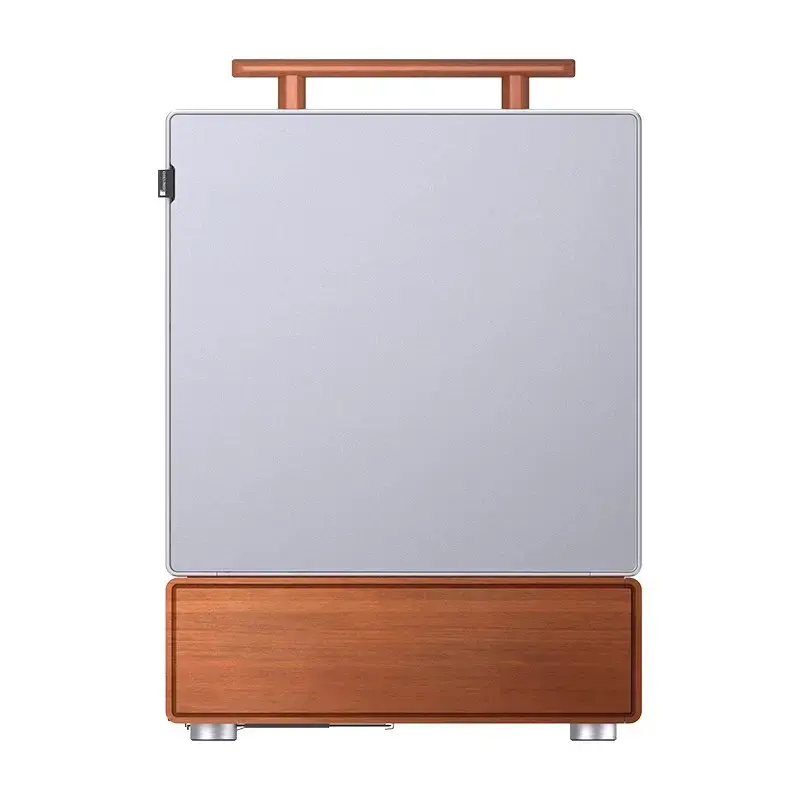 PC-Gehäuse Jonsbo T7 Midi Tower mATX Tempered Glass Silber