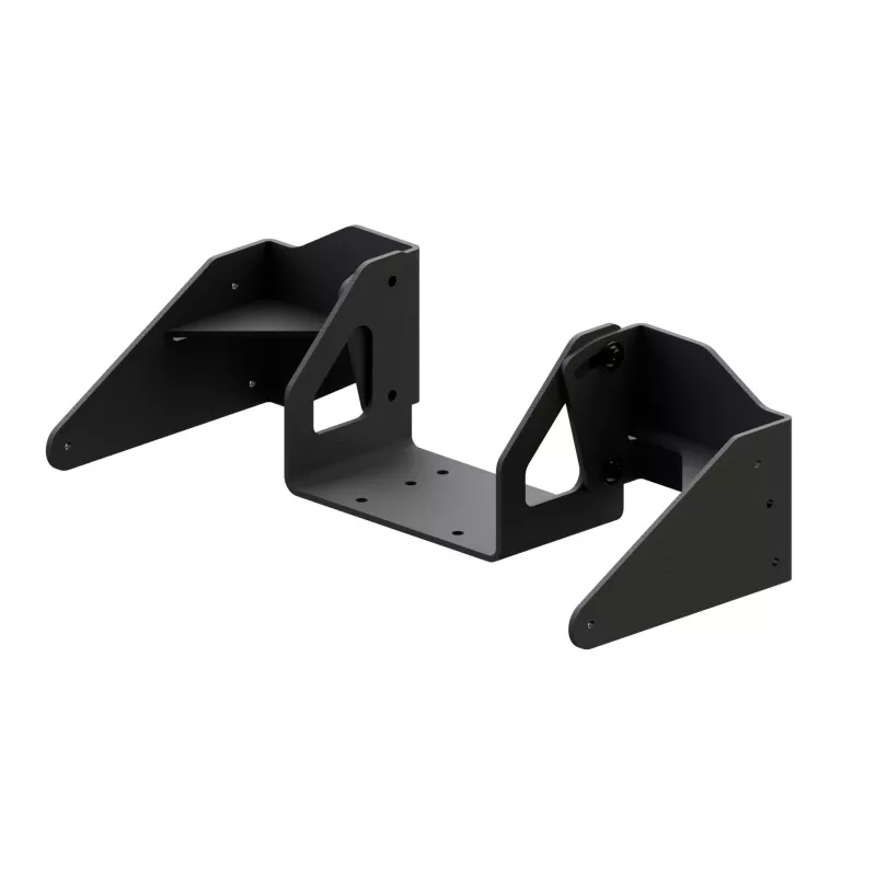 Res-Tech GT DD SUPPORT für MOZA R-5 / R-9 — Aluminium- und Eisen-Montagehalterung, kompatibel mit GT