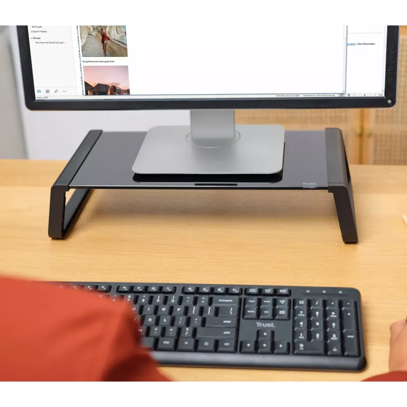 Desk Trust Monta Schwarz Maximale Tragfähigkeit 10 kg