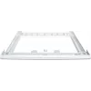 Trockner-Stapelset Bosch WTZ27410 zum Aufstellen des Trockners auf der Waschmaschine, Kunststoff, Breite 593 mm, Tiefe 556 mm