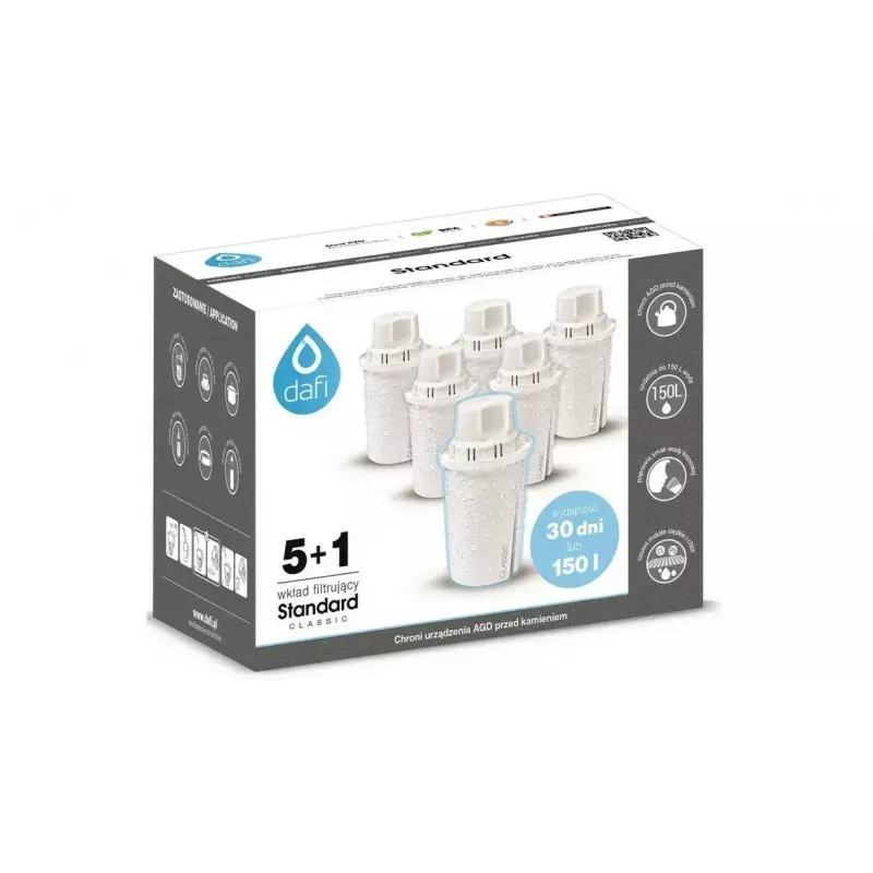 Dafi Classic 5+1 Filterkartuschen (6 Stk.)