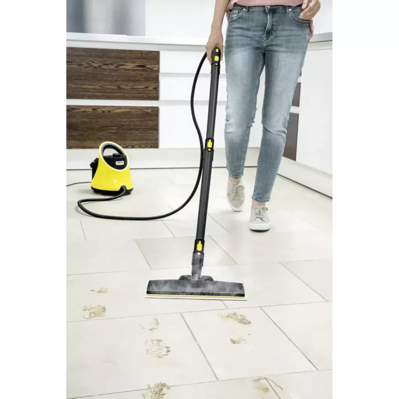Dampfmop-Pads Karcher 2.863-299.0, 340×118×3 mm, Set mit 15 Stück, beige/weiß