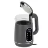 Elektrischer Wasserkocher Adler AD 1305 G — 1,7 L, 2200 W, regelbarer Thermostat, LED-Anzeige, grau