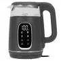 Elektrischer Wasserkocher Adler AD 1305 G — 1,7 L, 2200 W, regelbarer Thermostat, LED-Anzeige, grau