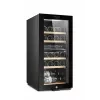 Thermoelektrischer Weinkühler Adler AD 8080, freistehend schwarz, 24 Flaschen, 2 Zonen, 60 L, Touch-Bedienung