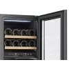Thermoelektrischer Weinkühler Adler AD 8080, freistehend schwarz, 24 Flaschen, 2 Zonen, 60 L, Touch-Bedienung