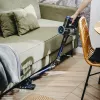 Akku-Staubsauger Adler AD 7061 Allergy-friendly PRO — 22,2-V-Akku, 30 Min. Laufzeit, 0,8 l beutelloser Staubbehälter, EPA12/HEPA13-Filterung, 350 W max., schwarz