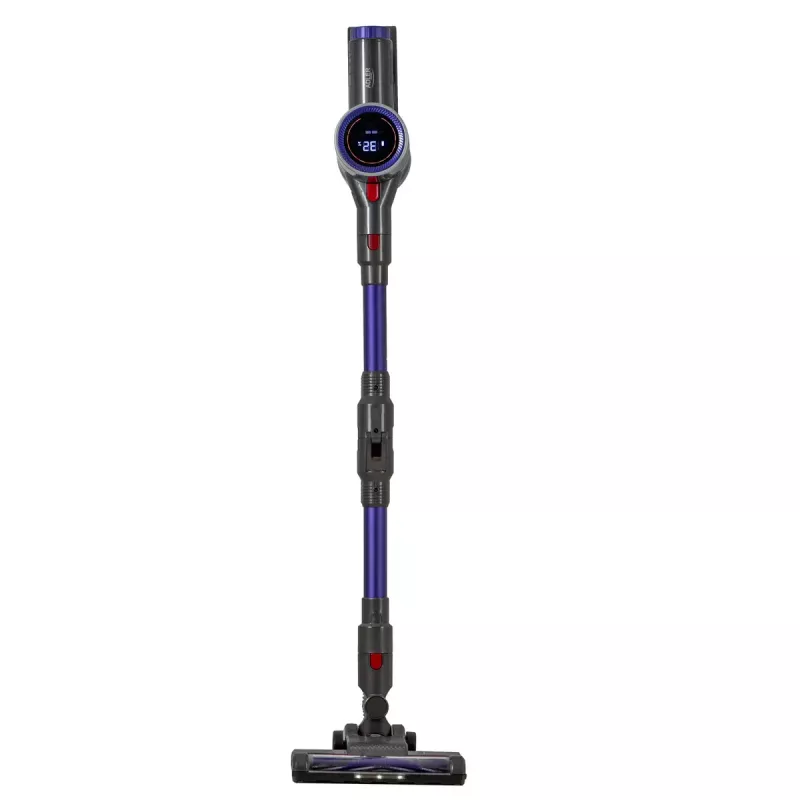 Akku-Staubsauger Adler AD 7061 Allergy-friendly PRO — 22,2-V-Akku, 30 Min. Laufzeit, 0,8 l beutelloser Staubbehälter, EPA12/HEPA13-Filterung, 350 W max., schwarz
