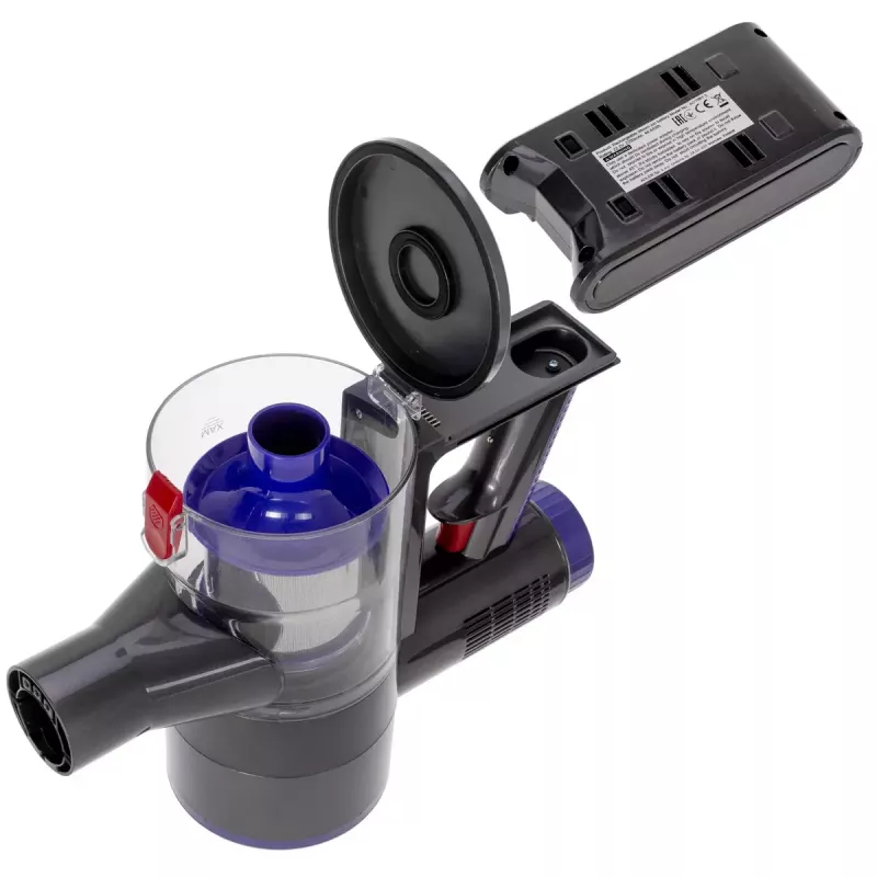 Akku-Staubsauger Adler AD 7061 Allergy-friendly PRO — 22,2-V-Akku, 30 Min. Laufzeit, 0,8 l beutelloser Staubbehälter, EPA12/HEPA13-Filterung, 350 W max., schwarz