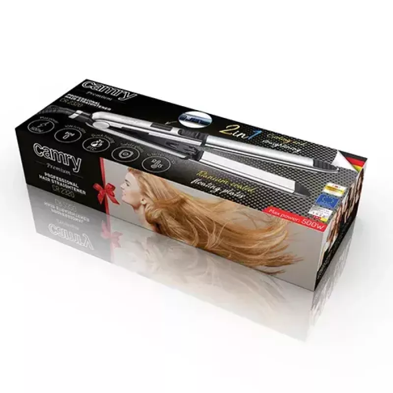 Glätteisen Camry Premium CR 2320 500 W Edelstahl