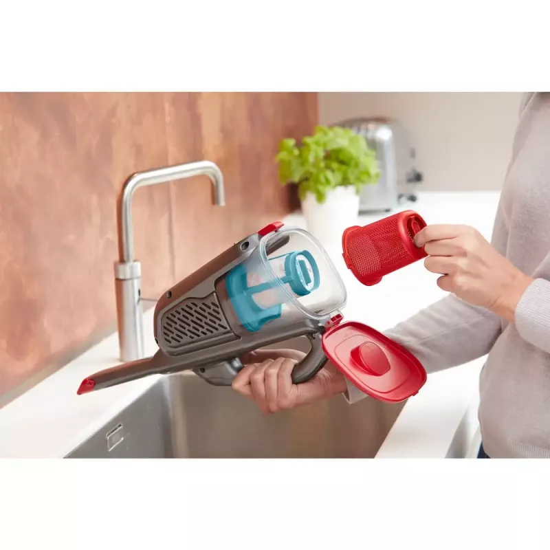 Handstaubsauger Schwarz & Decker BHHV315J — 12V kabellos, 20 AW Saugleistung, 0,7 L beutellos, 16 min Laufzeit