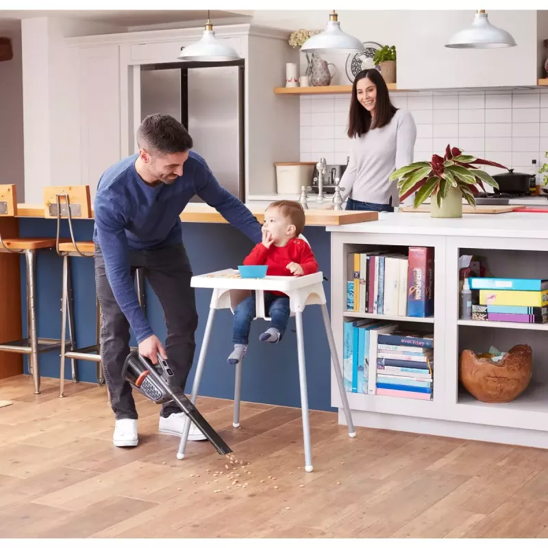 Handstaubsauger Schwarz & Decker BHHV520JF tragbar 230 V NiMH 2 Ah 15 min, Trockenreinigung, 1,2 kg