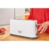 Toaster Schwarz & Decker BXTO1001E 1-Scheibe 1000 W Weiß, 7 Bräunungsstufen, Langschlitz