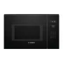 Bosch Serie 6 BEL554MB0 Mikrowelle Schwarz, Edelstahl Kombi-Mikrowelle Einbau 25 L 900 W