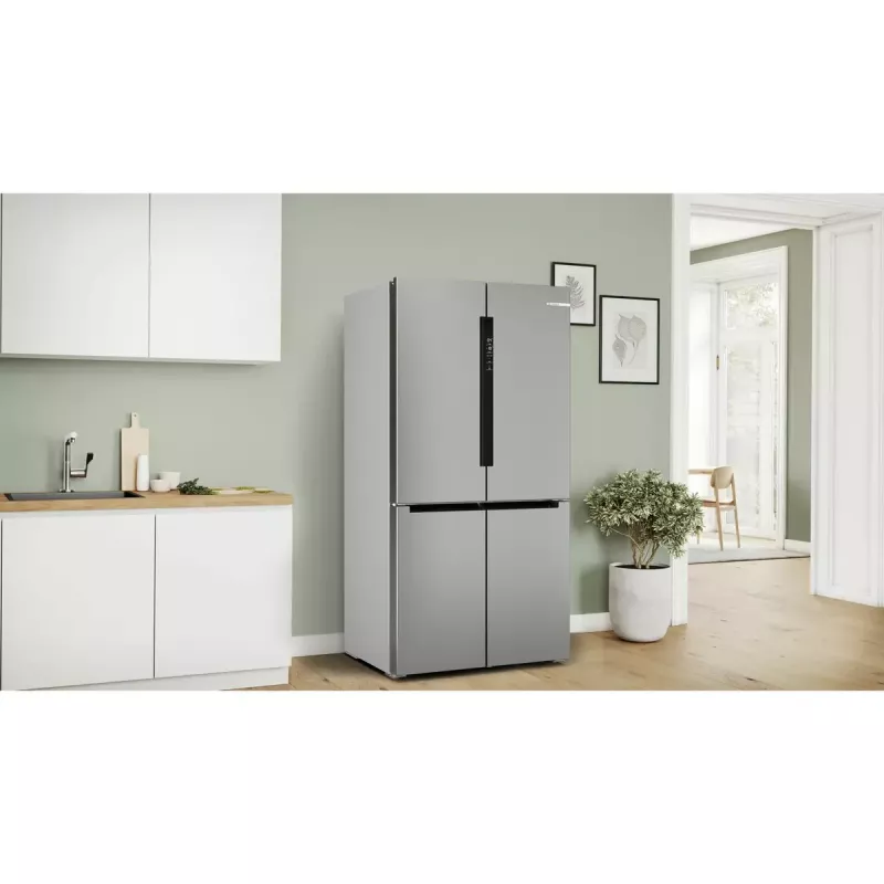 Side-by-Side Kühlschrank Bosch Serie 4 KFN96VPEA, 605 L (Kühlschrank 405 L / Gefrierschrank 200 L), NoFrost, Edelstahl