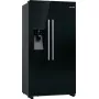 Side-by-Side-Kühlschrank Bosch Serie 6 KAD93ABEP, 562 L Gesamtvolumen, Kühlteil 371 L, Gefrierteil 191 L, NoFrost, Eisbereiter, schwarz