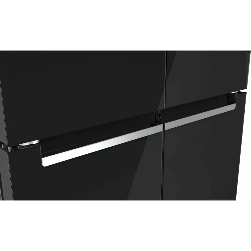 Bosch Serie 4 KMC85LBEA Side-by-Side-Kühlschrank, freistehend, 547 l, schwarz