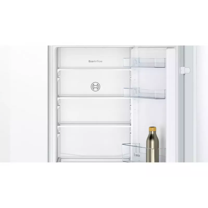 Einbau-Kühl-Gefrierkombination Bosch Serie 2 KIV86NSE0 — 267 L, Gefrierteil unten, weiß, 177,2×54,1×54,8 cm, Energieeffizienzklasse E
