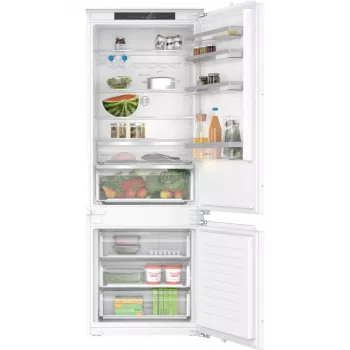 Einbau-Kühl-Gefrierkombination Bosch Serie 4 KBN96VFE0, 383 L gesamt, Kühlen 285 L / Gefrieren 98 L, Gefrierfach unten, wechselbarer Türanschlag, weiß