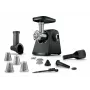 Bosch Serie 4 MFWS440B Fleischwolf 1900 W, schwarz, silber